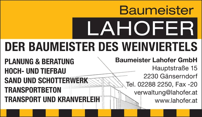 Baumeister Lahofer