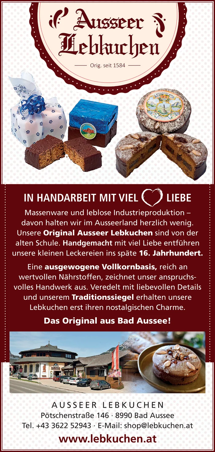 Ausseer Lebkuchen - Hugo Rubenbauer e.U.