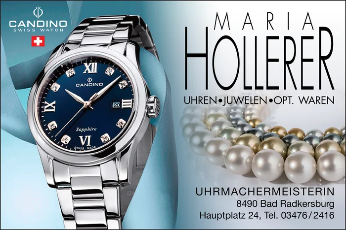 Maria Hollerer - Uhrmachermeisterin & Juwelierin