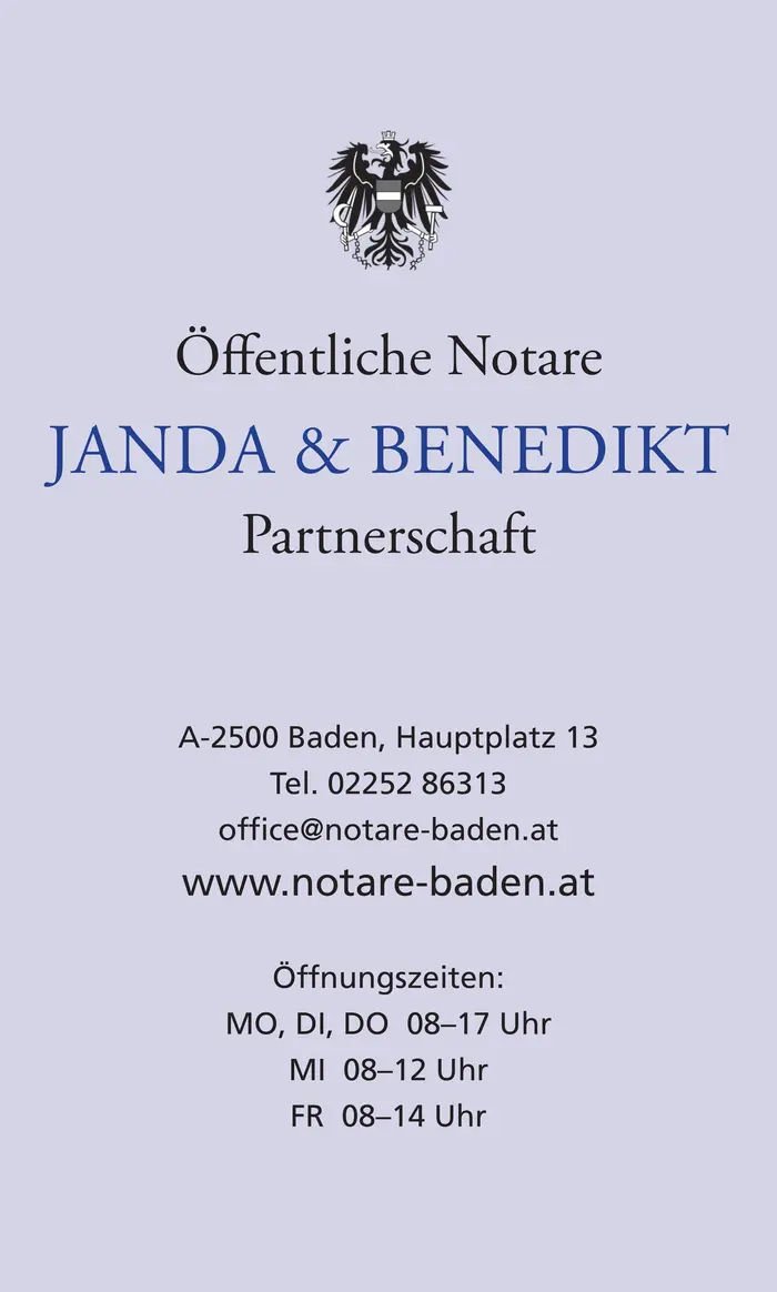 Notare Janda & Benedikt