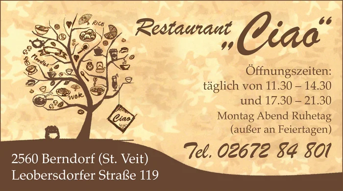 Restaurant Ciao