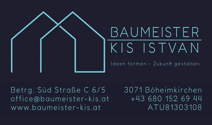 Baumeister DI Istvan Kis