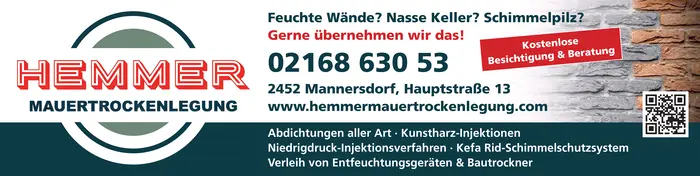 Hemmer Mauertrockenlegung