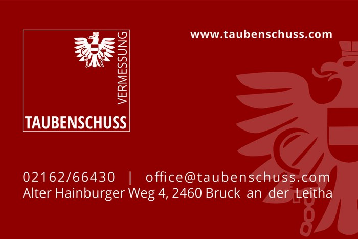 Vermessung Taubenschuss