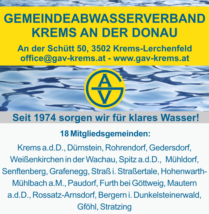 Gemeindeabwasserverband Krems an der Donau