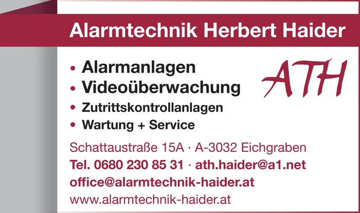 Alarmtechnik Haider