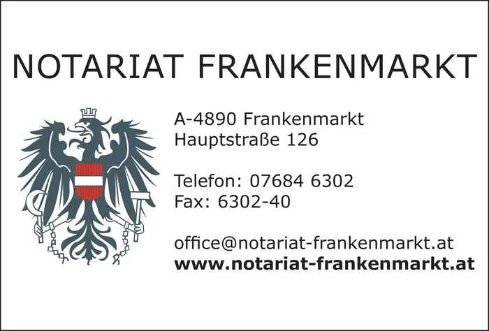 Notariat Frankenmarkt