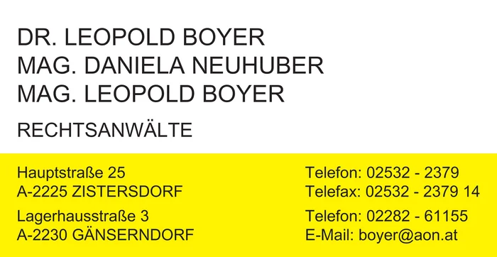 Boyer & Neuhuber