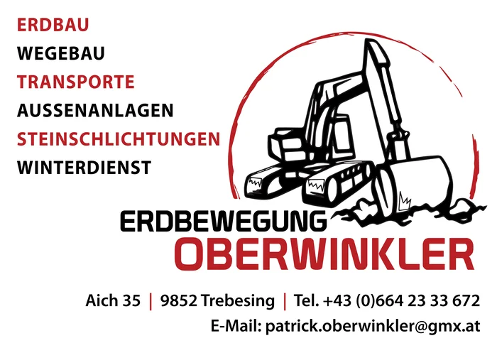 Erdbewegung Oberwinkler
