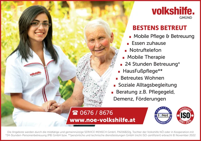 Volkshilfe NÖ - Bezirksverein Gmünd
