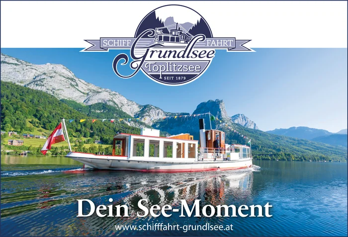 Schifffahrt Grundlsee - Toplitzsee