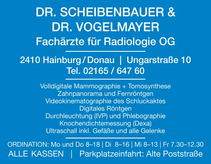 Dr. Scheibenbauer & Dr. Vogelmayer - Fachärzte für Radiologie