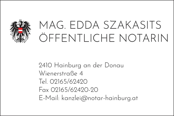 Notarin Mag. Edda Szakasits