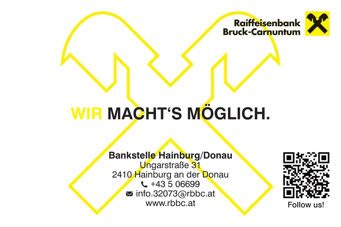Raiffeisenbank Bruck - Carnuntum eGen - Bankstelle Hainburg/Donau
