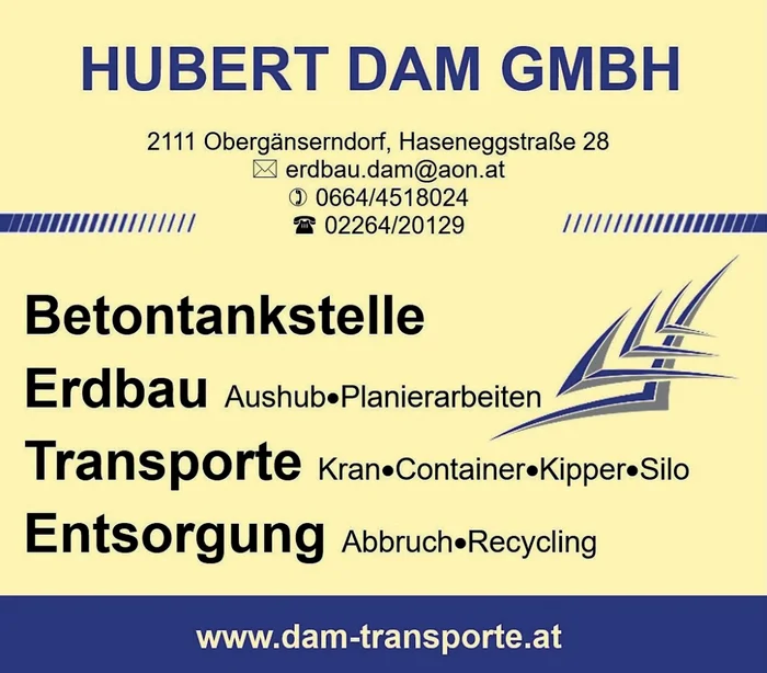 Hubert Dam Transporte