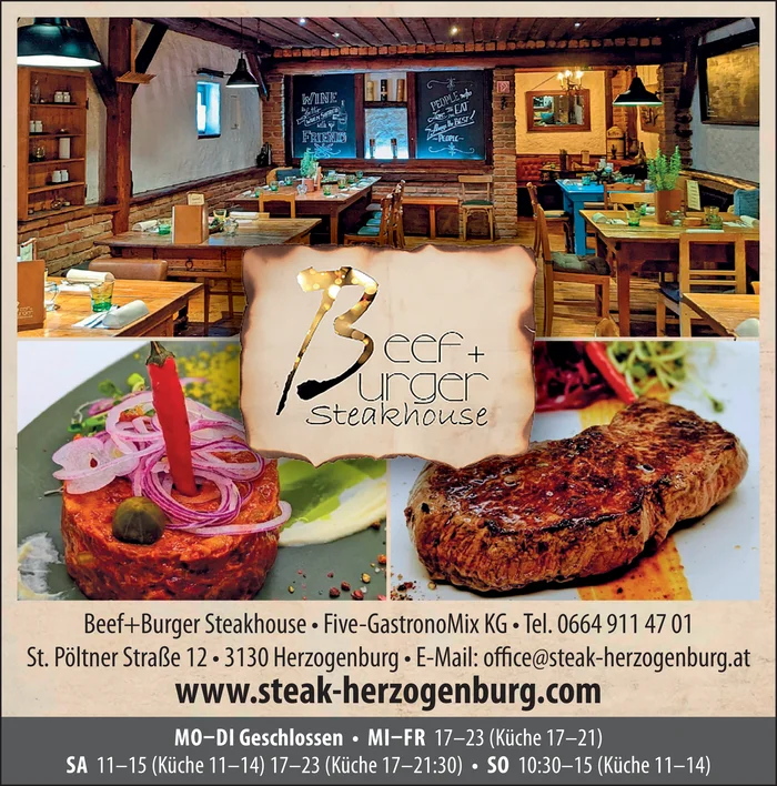 Beef+Burger Steakhouse