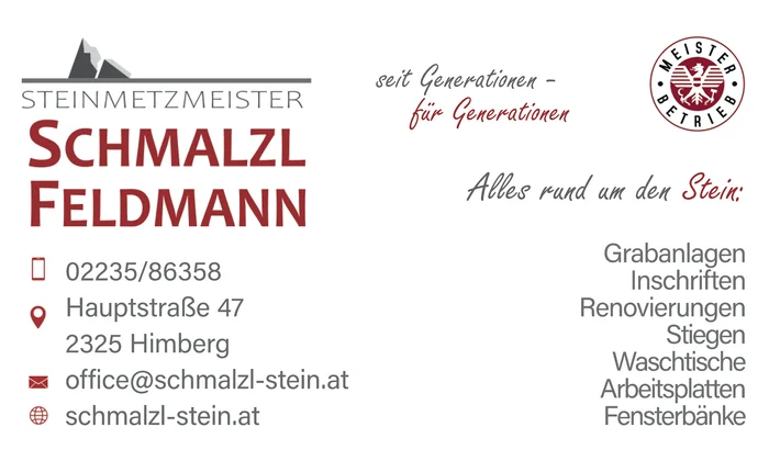 Schmalzl Feldmann