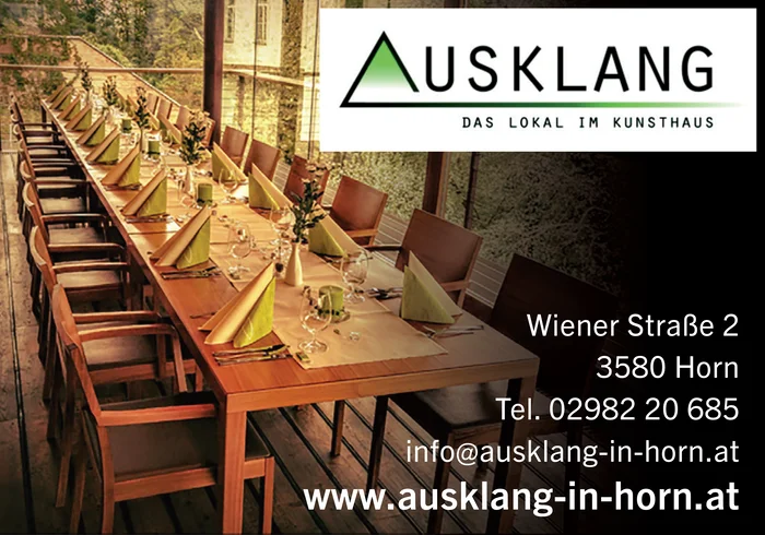 Ausklang - Das Lokal im Kunsthaus