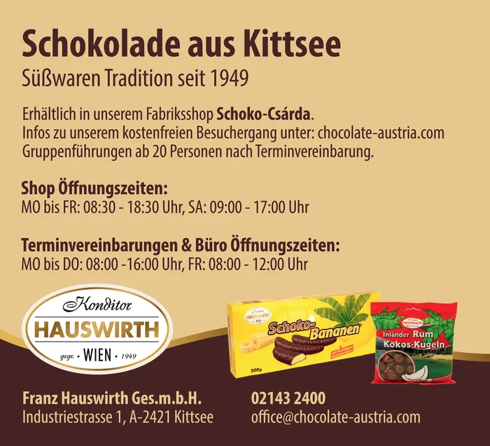 Hauswirth Schokolade