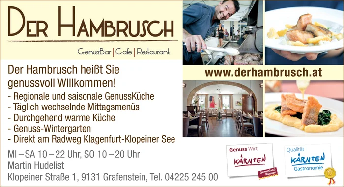 Der Hambrusch - GenussBar / Café / Restaurant