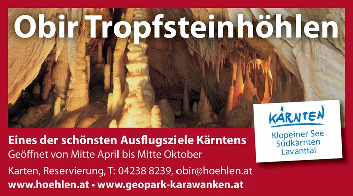Obir Tropfsteinhöhlen