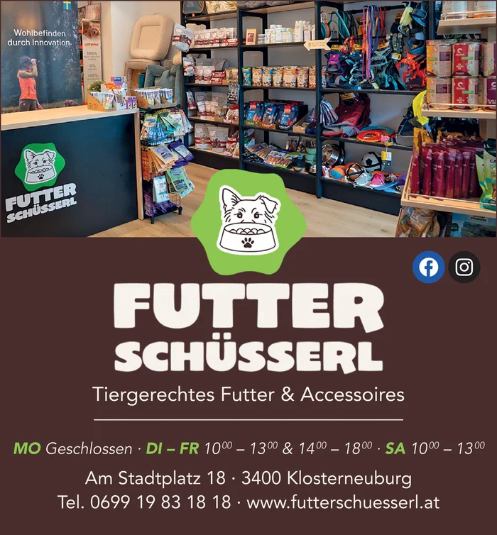 Futterschüsserl - Tiergerechtes Futter & Accessoires