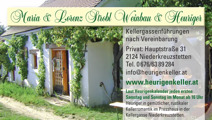 Maria & Lorenz Strobl Winbau & Heuriger