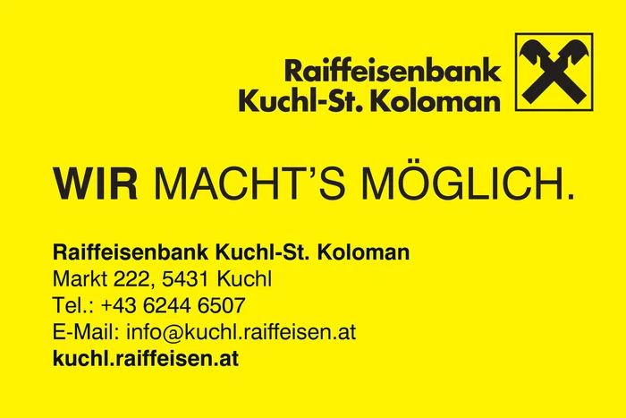Raiffeisenbank Kuchl - St. Kolomann