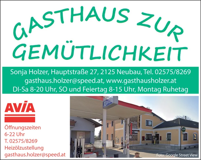 Gasthaus zur Gemütlichkeit Inh. Sonja Holzer