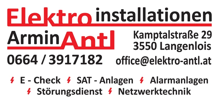 Elektroinstallationen Armin Antl