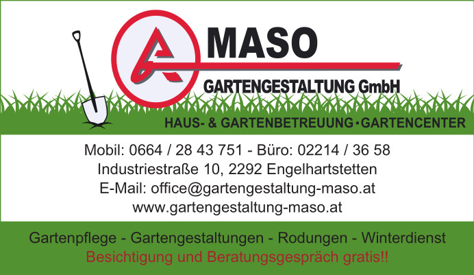 Gartengestaltung Maso