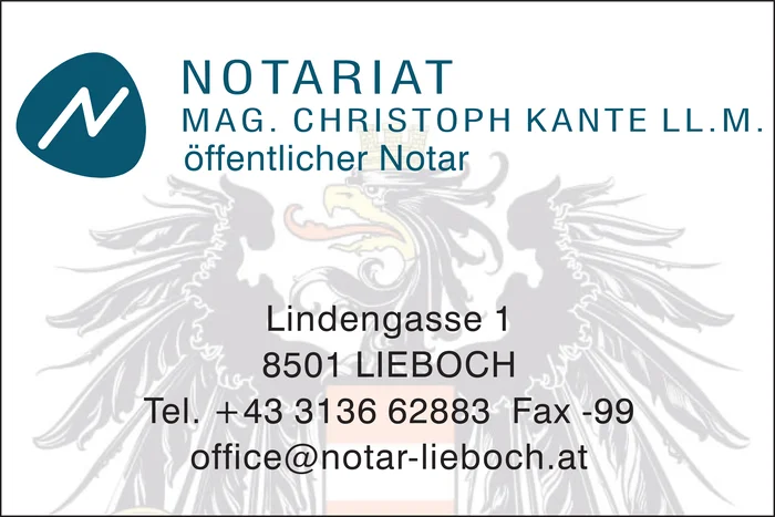 Notar Mag. Christoph Kante LL.M.