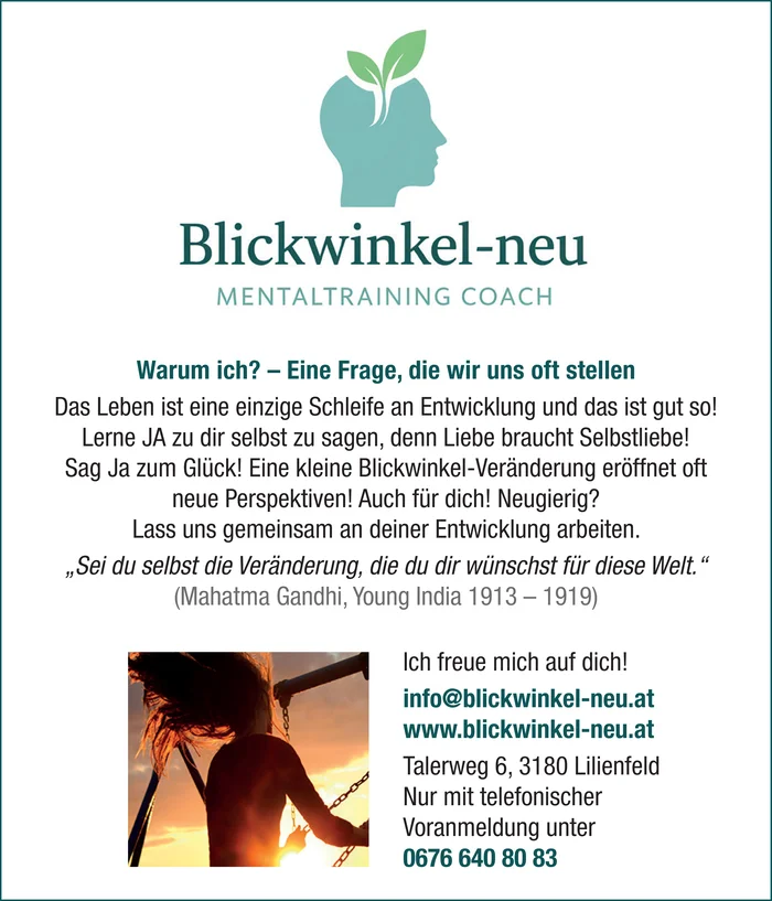 Blickwinkel-neu Mentaltraining Coach