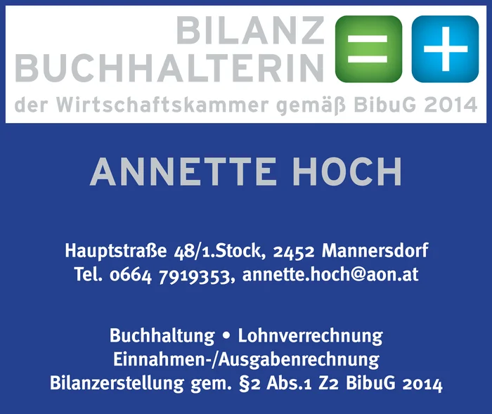 Buchhaltung Hoch