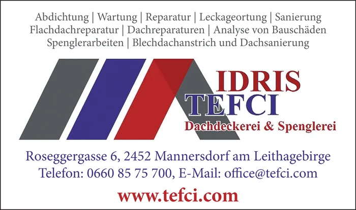 Tefci Dachdecker