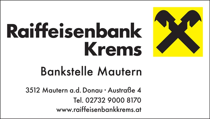 Raiffeisenbank Krems - Bankstelle Mautern