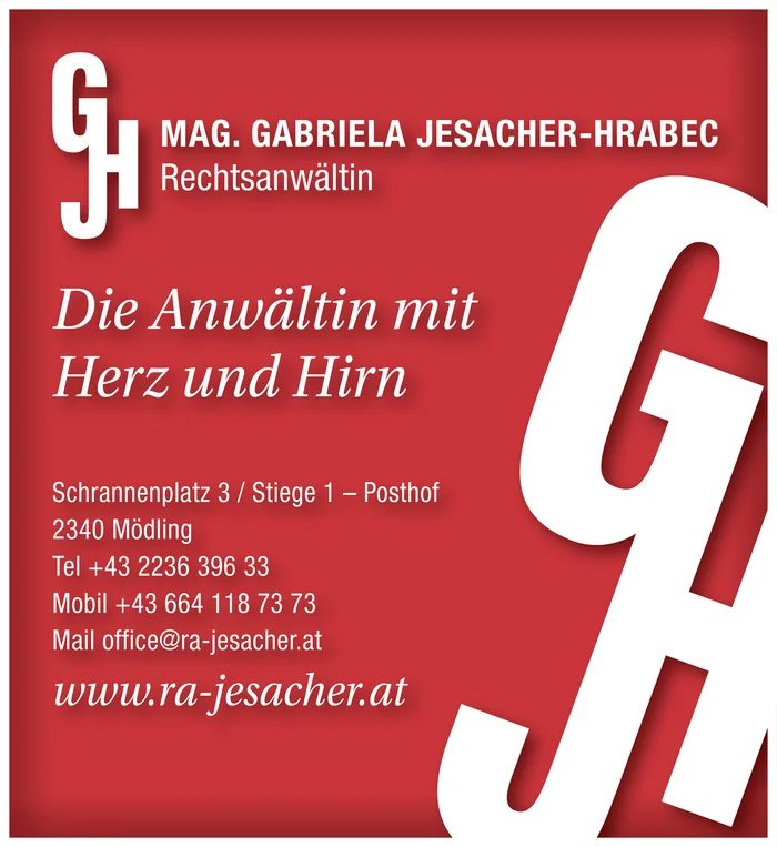 Rechtsanwältin Gabriela Jesacher-Hrabec