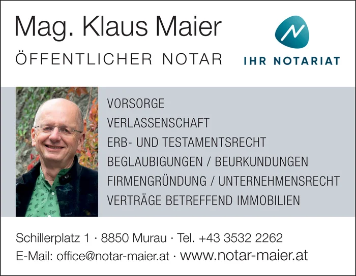 Öffentlicher Notar - Mag. Klaus Maier