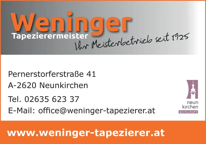 Weninger Tapezierer