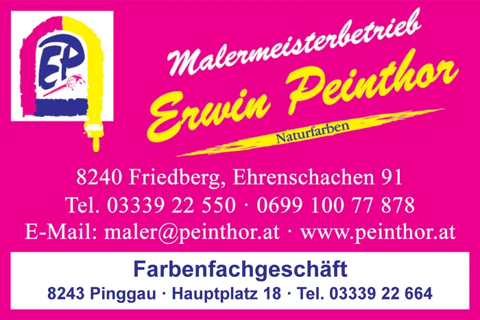 Malermeister Erwin Peinthor
