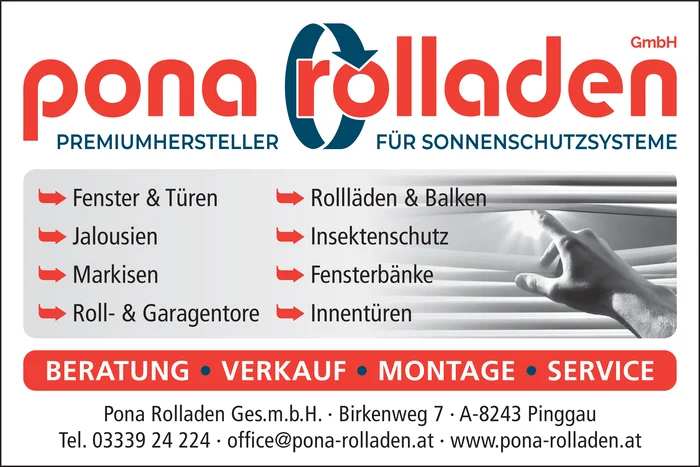 PONA Rolladen