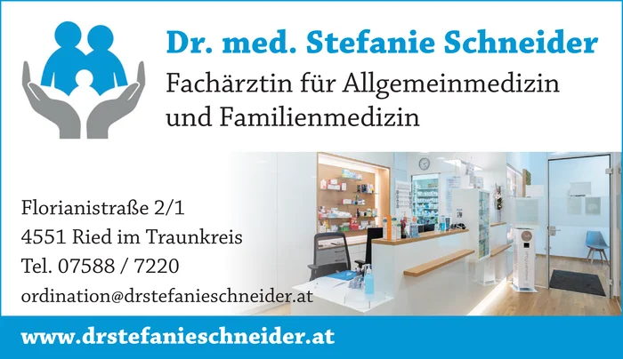 Dr. Stefanie Schneider - Ärztin für Allgemeinmedizin