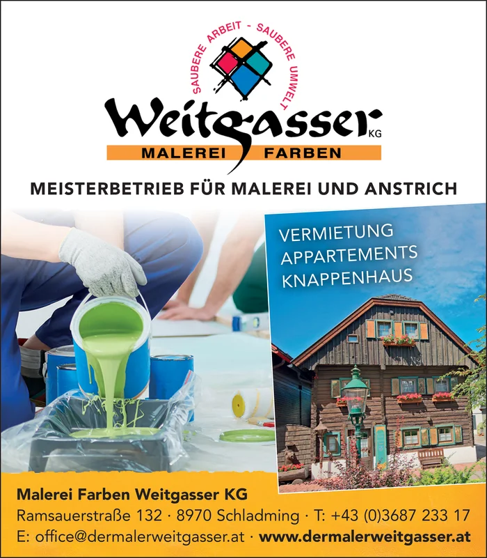 Malerei und Farben Weitgasser