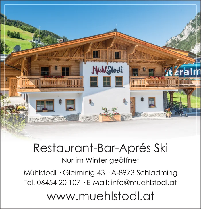 MühlStodl Restaurant - Bar - Apres Ski - Mühle