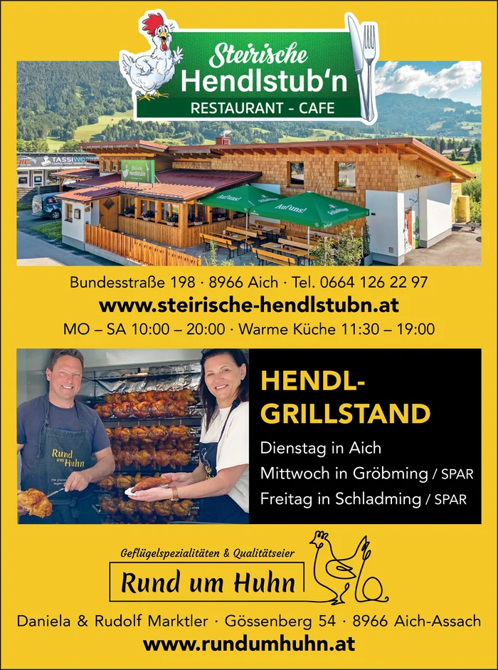 Steirische Hendlstubn - Rund um Huhn