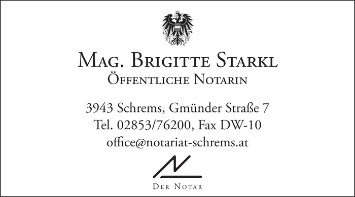 Notariat Mag. Brigitte Starkl