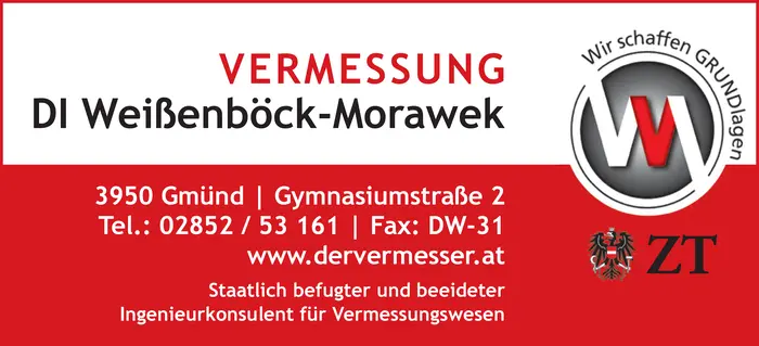 Vermessung DI Weißenböck-Morawek