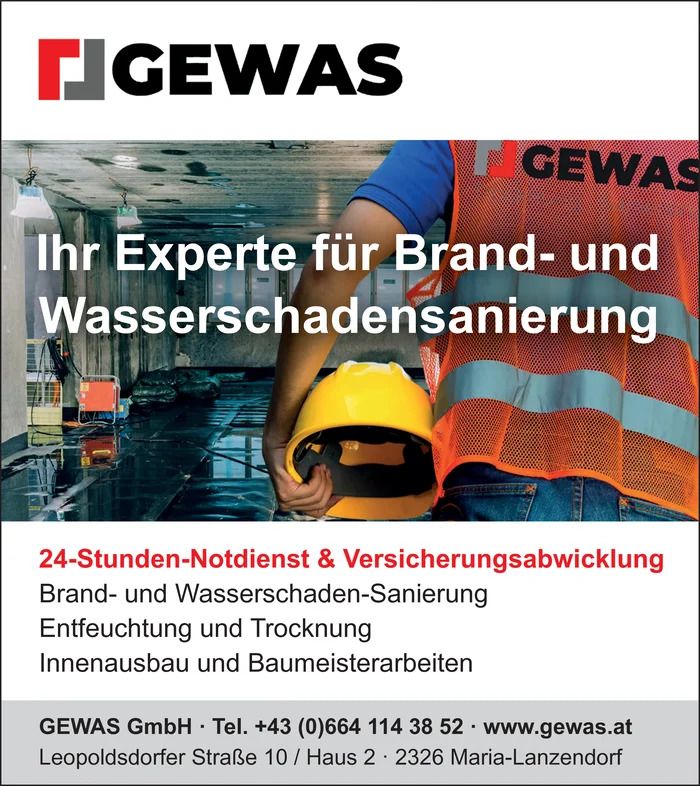 Gewas GmbH - Trocknung. Sanierung