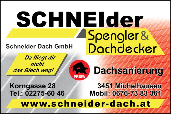 Schneider Dach GmbH - Spenglerei & Dachdeckerei