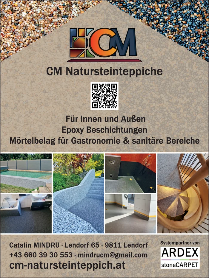CM Natursteinteppich Verlegung